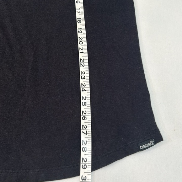 CARILOHA WOMEN BAMBO SLEEVELESS RACE-BACK TOP BLACK SIZE XL - Picture 7 of 11